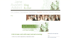 Desktop Screenshot of blog.janeaustenaddict.com